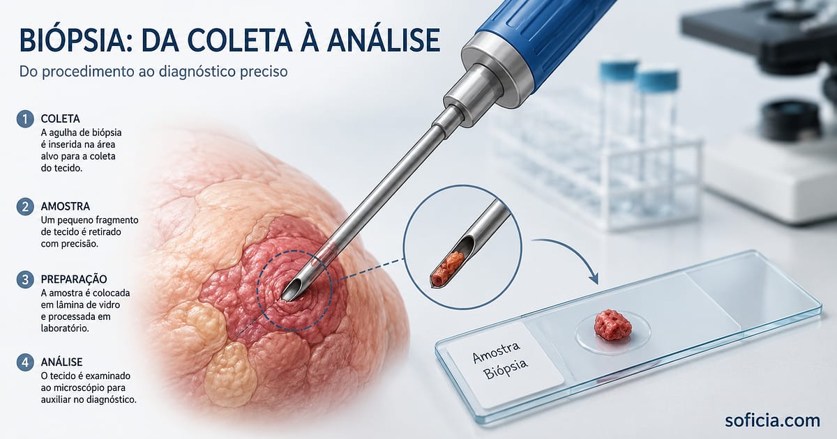 O Que É Biópsia: Tipos, Procedimento, Riscos e Recuperação