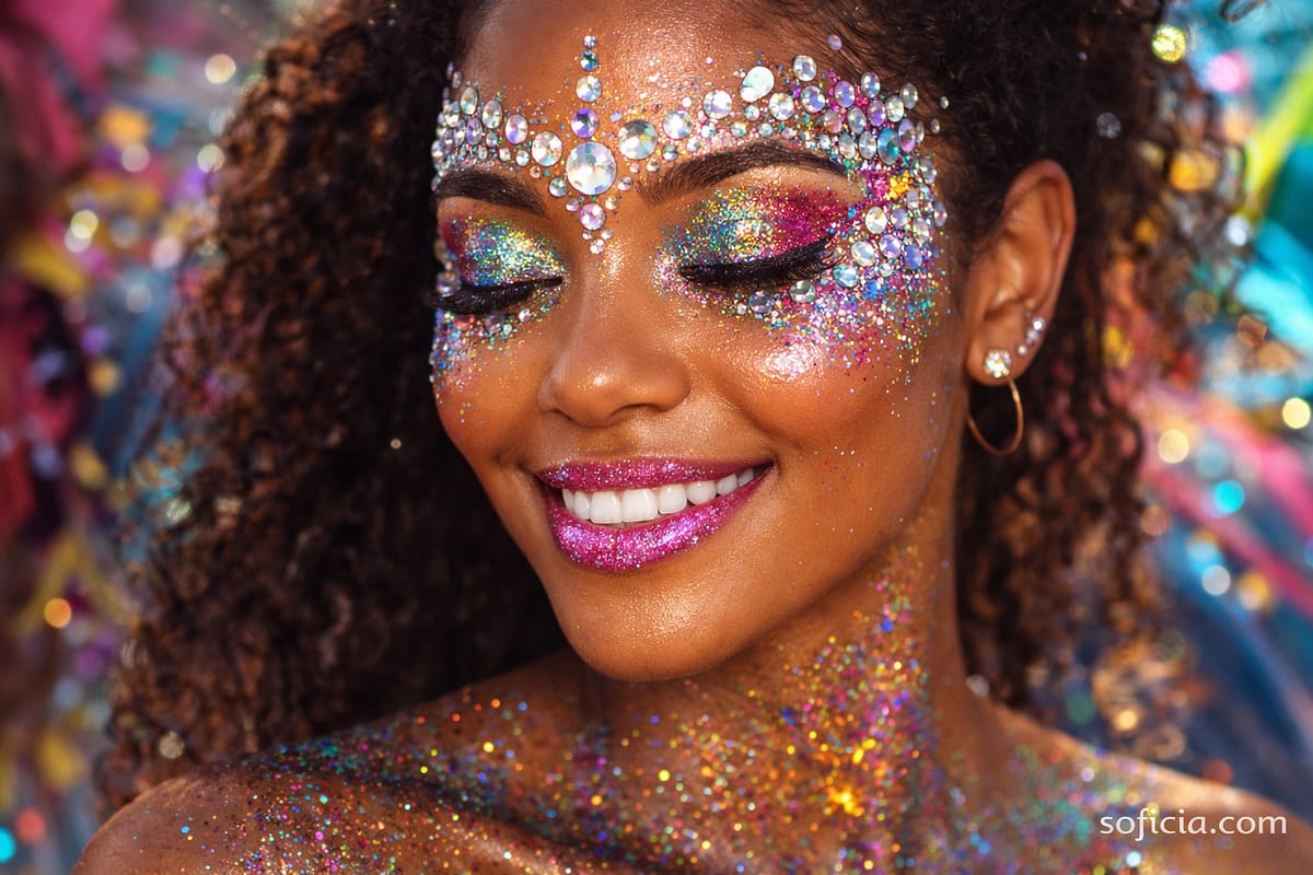 maquiagens de carnaval